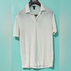 H&M Men's White Polo Shirt